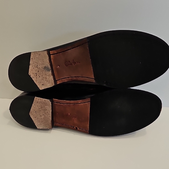 Cole Haan Black Patent Leather Penny Loafers Size 8B - Picture 8 of 10